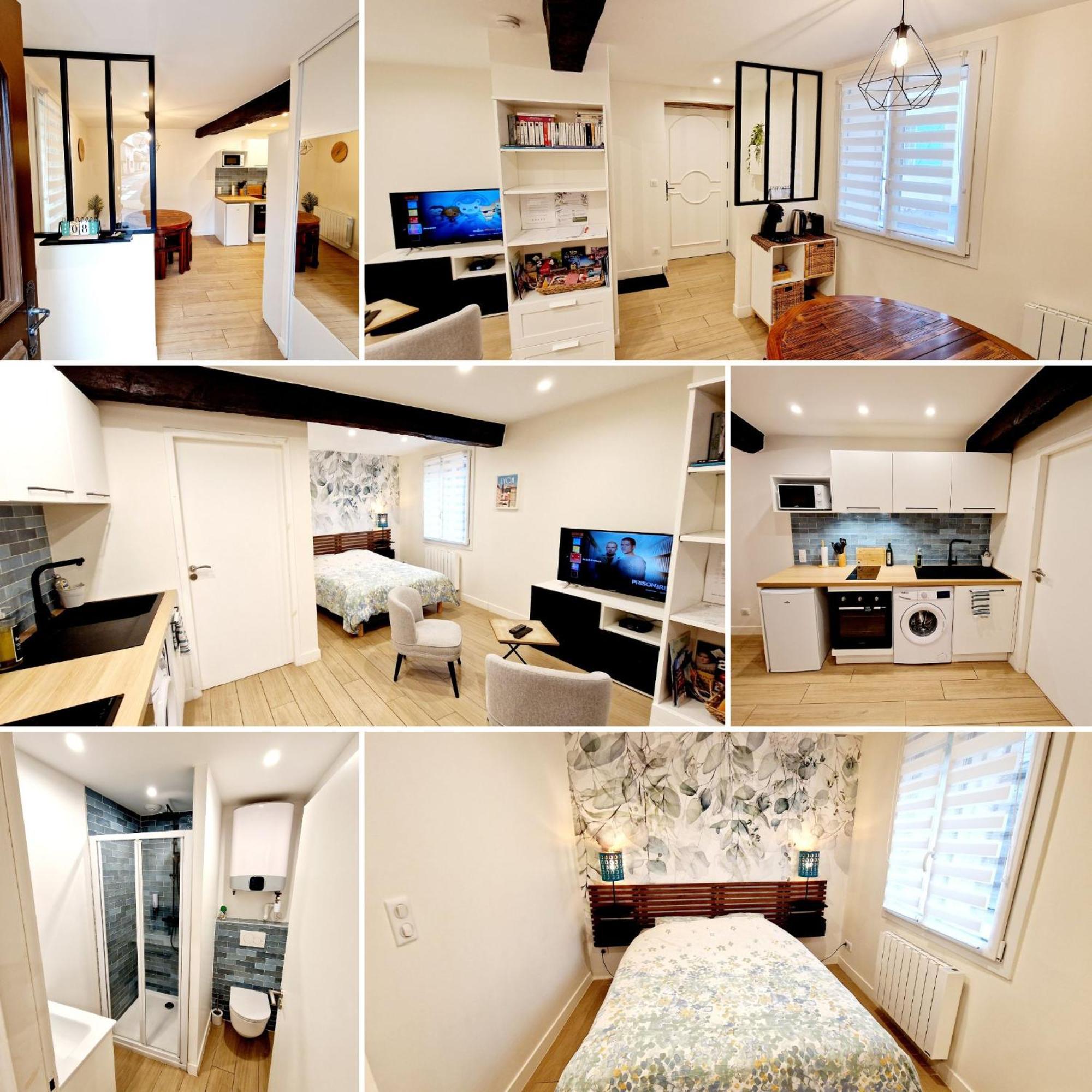 Studio Entierement Equipe Cailloux-sur-Fontaines Zewnętrze zdjęcie
